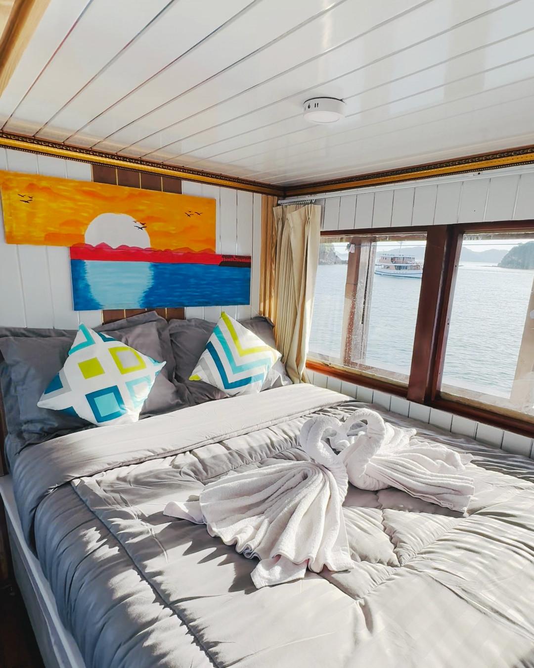 Sea View Cabin, upper deck (Sulawesi · Bali) – Princess Nabila Phinisi